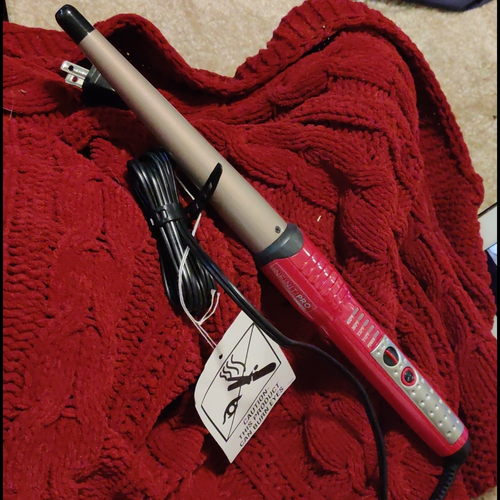 Conair INFINITIPRO Curling Wand 0.5in to 1in